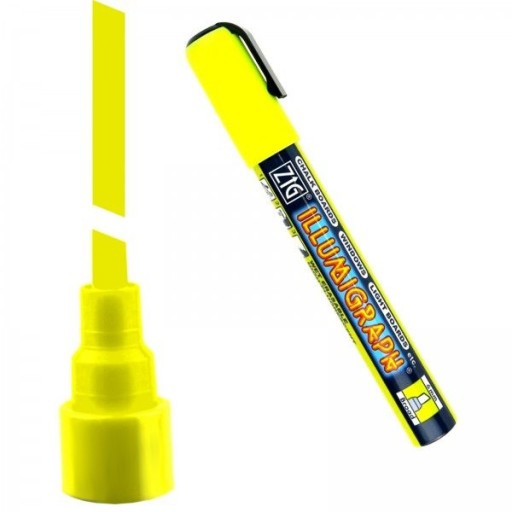 ILLUMIGRAPH kriedový fix na cenovku, žltý