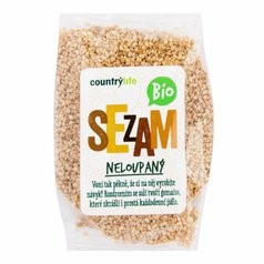Sezam, nelúpaný, nerafinovaný, 100g, bio