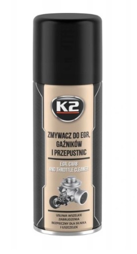 K2 ČISTIČ EGR PRE KARBUTORY A PLYNU 400ML W128