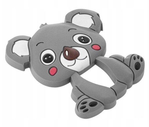 Akuku Soft silikónové hryzátko Koala