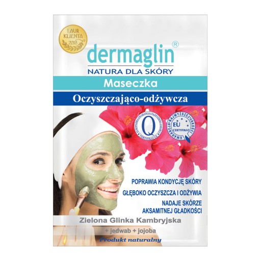 Dermaglin čistiaca pleťová maska 20 g