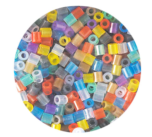 Korálky TRANSPARENT MIX53 1000ks HAMA