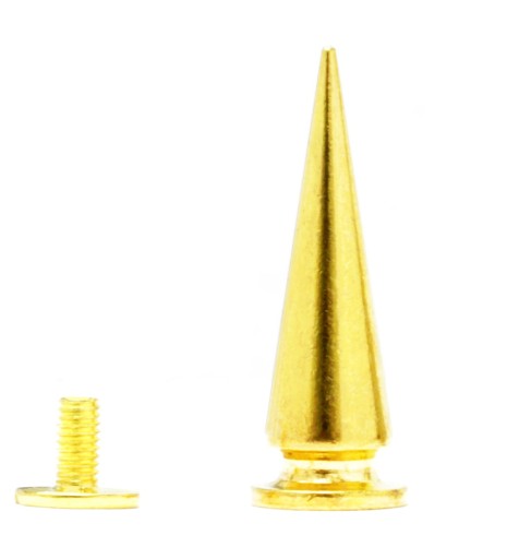 Krútené kolíky MEGA HIGH 29 mm! STRIEBRO a ZLATO