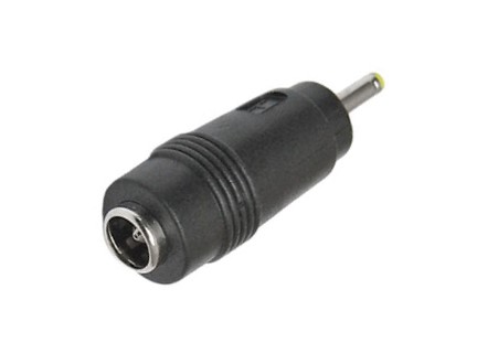 WDC0.7-GDC2.1 Adaptér: DC0.7/2.35mm zástrčka - DC2.1/5.5mm zásuvka