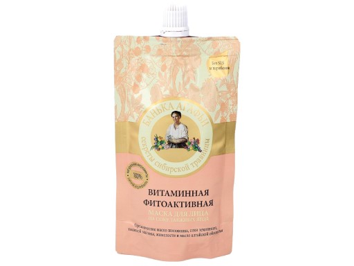 Babushka Agafia fytoaktívna vitamínová pleťová maska, 100 ml