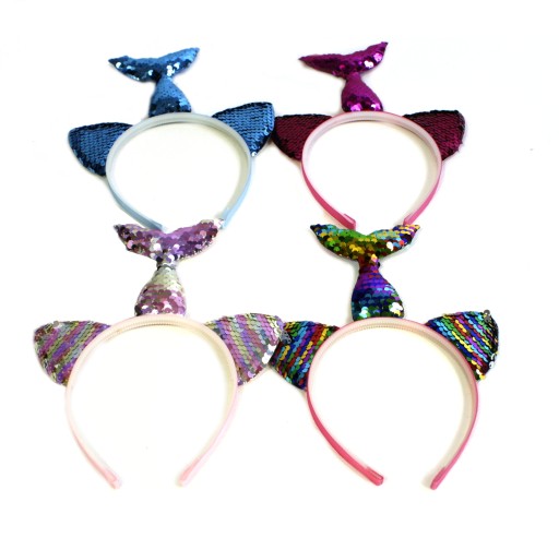 HAIR BAND Cat Ears Rybie mačacie uši