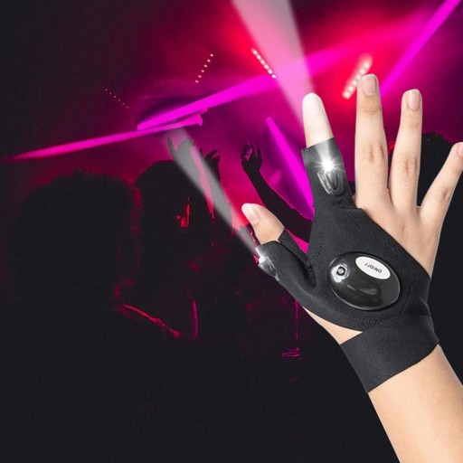 BATERKA LED TAKTICKÁ CYKLISTICKÁ LAMPA DIELENSKÉ RUKAVICE SILNÉ RUKAVICE