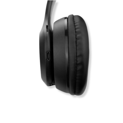 BEZDRÔTOVÉ SLÚCHADLÁ BLUETOOTH NA UCHY MP3 P47 ŠPORTOVÉ HERNÉ SLÚCHADLÁ ČIERNA