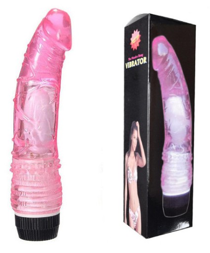 SEXUÁLNY VIBRÁTOR NA PENIS NAPÄTNUTÝ GÉL - VAGINA SLAYER