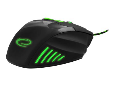 KÁBLOVÁ LED HERNÁ MYŠ 7D OPT. USB WOLF