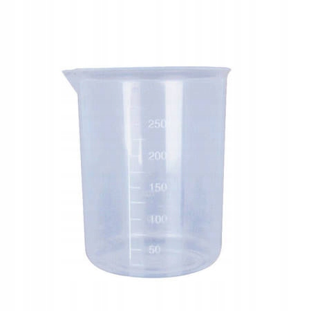 Plastový pohár s odmerkou 250/300ml, sada 3 kusov