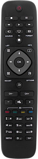 UNIVERZÁLNE DIAĽKOVÉ OVLÁDANIE PRE TV VCR DVR PHILIPS