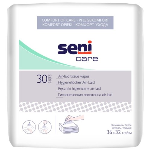 Jednorazové hygienické utierky Seni Care