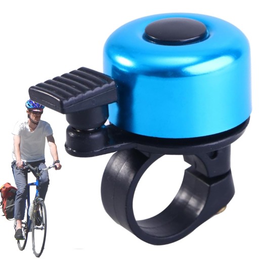 HLASNÝ KOVOVÝ ZVON NA BICYKEL