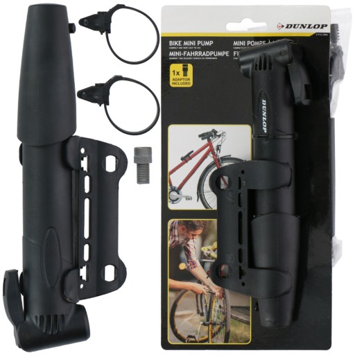 Turistická rámová pumpa na bicykel 120 psi / 8 ba