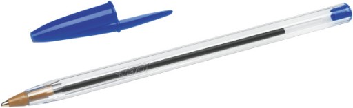 BiC Cristal modré guľôčkové pero