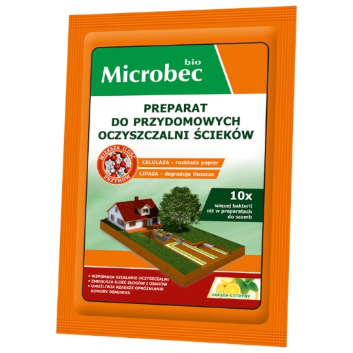 Microbec Bio aktivátor pre čističky odpadových vôd 35g Bros