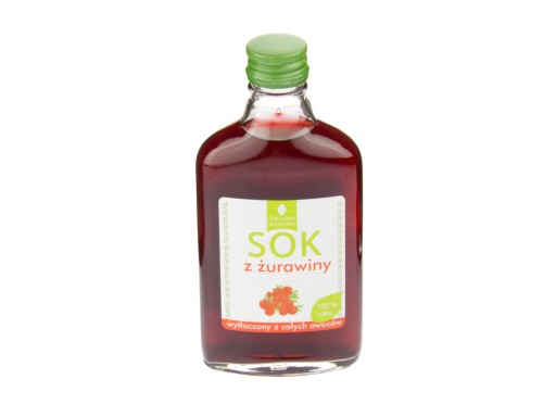 Brusnicová šťava 100% Zielona Tłocznia 200ml