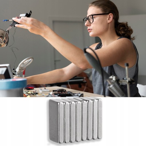 NEODYMOVÉ MAGNETY 10 KS, PLOCHÉ, VEĽMI PEVNÉ