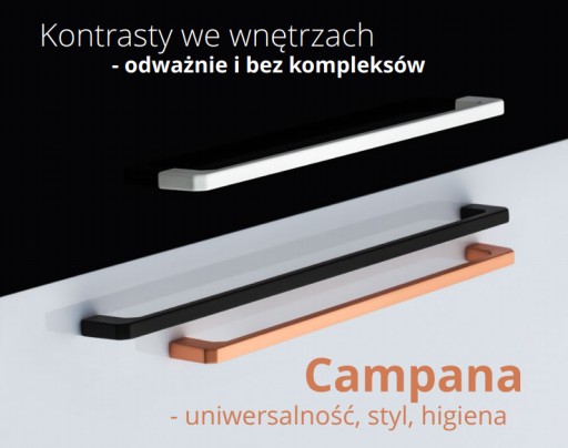 CAMPANA C-5823-96 G70 nábytková úchytka Meď