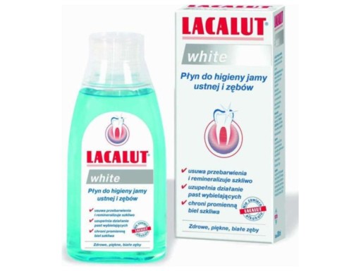 LACALUT WHITE Tekutina na ústnu a dentálnu hygienu 300 ml