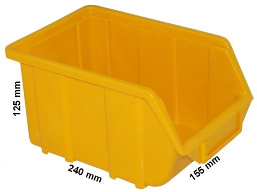 Úložný kontajner Ecobox 155x240x125mm Organizér