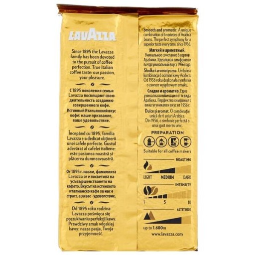Lavazza Qualita Oro 250g mletá