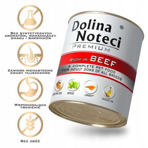 Dolina Noteci Premium BEEF konzerva 800 g