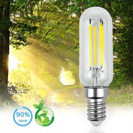 E14 T25 LED žiarovka DIAGNOSTIKA 4W = 40W 3000K Teplá DEKORATÍVNA VLÁKNA