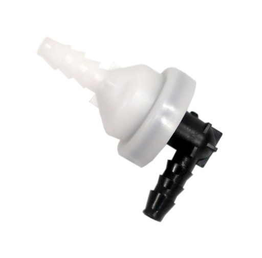 UHLOVÁ SPOJKA PLASTOVÉ KOLENO POM HADICE 8mm