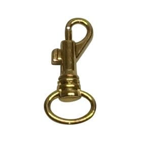 Karabína 13x23mm homárska spona zlatá