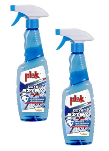 PLAK TEKUTINY NA ČISTENIE OKIEN 550ML HYDROFÓBNY NÁTER