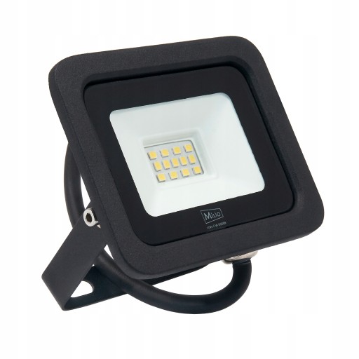 SLIM 10W halogénový LED reflektor, denný chlad