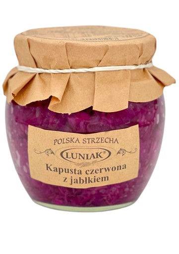 LUNIAK Domáca červená kapusta s jablkom 480g