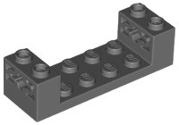 LEGO Technic kocka 2x6x1 C. Grey (65635/6287680)