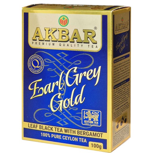 Akbar Earl Grey GOLD sypaný čaj 100g