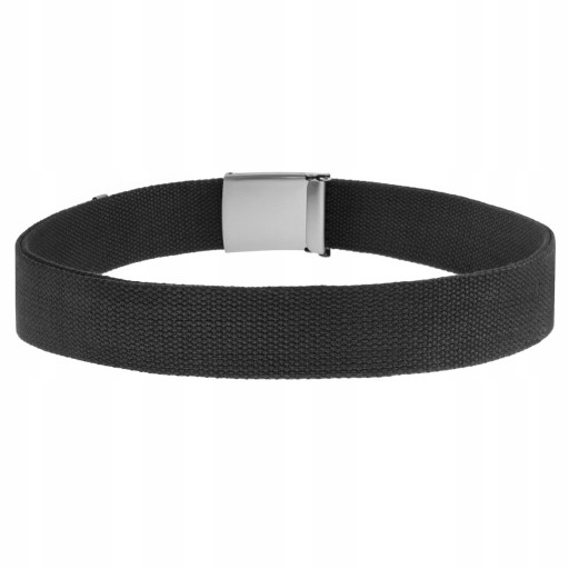 Jazvec Outdoor Canvas CTB Military Belt Black - S 120 cm