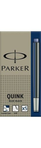 Dlhé náboje Parker Quink, 5 ks