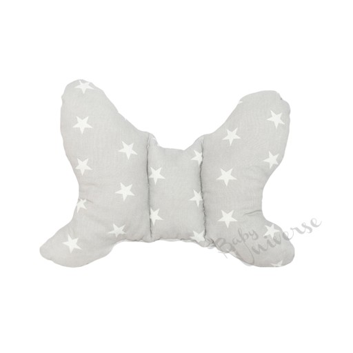 POHODLNÝ PROTIŠOKOVÝ CESTOVNÝ VANKÚŠ BOTTERFLY BabyUniverse 32x24cm