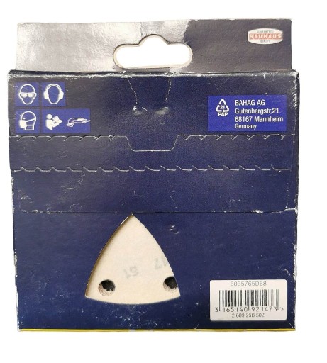 CRAFTOMAT Brúsny papier delta suchý zips 105mm P60