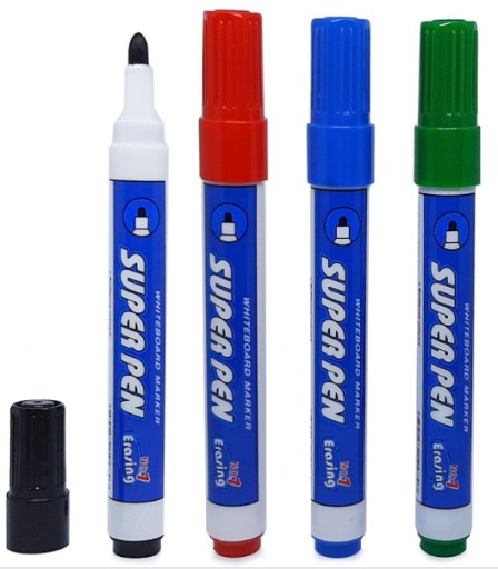 fixky stierateľné za sucha, popisovače, popisovače na tabule x4 | 01501
