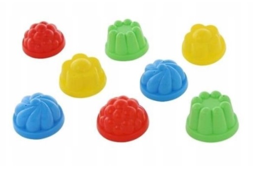 PIESKOVÉ FORMY MUBBLES SADA 8 KS