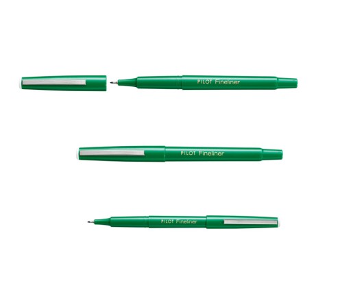 PILOT SW-PPF FINELINER zelená