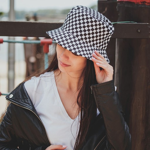 BUCKET HAT obojstranná čiapka RYBÁRSKY HAT