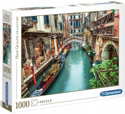 PUZZLE 1000 KUSOVÝ KANÁL V BENÁTKACH BENÁTKY KANÁL