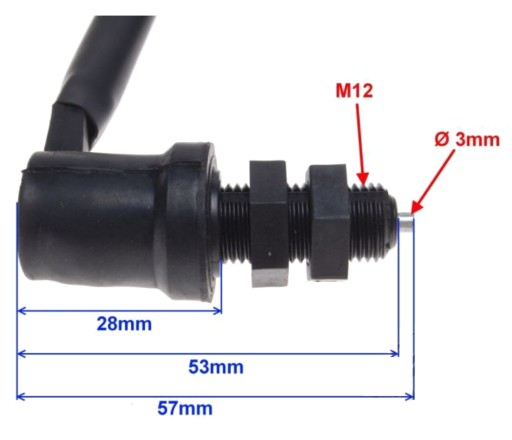 ATV QUAD SHINERAY 200 ST-9 4T - Stop Senzor M12