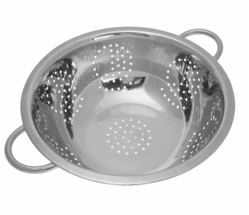 CEDNÍK OCELOVÝ 28cm S RÚČKAMI KINGHOFF KH-1236