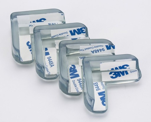 OCHRANNÉ KRYTY ROHOV 4 ks 3M