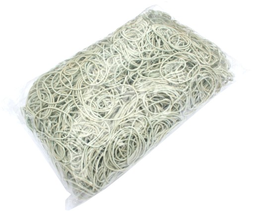 SILNÉ PREDPISOVÉ gumy 40 mm x 1,5 mm BIELA 1 KG