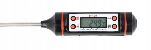LCD KUCHYNSKÝ TEPLOMER SONDA NA MÄSO VÍNO